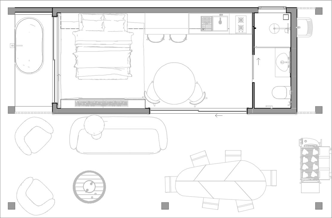 Planta Técnica - Vista Superior